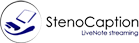 logo stenocaption
